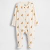 Baby First Favorites Jednoczęściowy śpioszek z organicznej bawełny ze stopkami