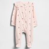 Baby First Favorites Jednoczęściowy śpioszek z organicznej bawełny ze stopkami