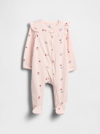 Baby First Favorites Jednoczęściowy śpioszek z organicznej bawełny ze stopkami