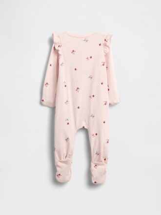 Baby First Favorites Jednoczęściowy śpioszek z organicznej bawełny ze stopkami