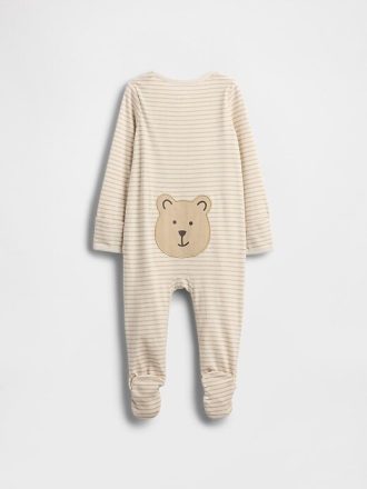 Baby First Favorites Jednoczęściowy ubranko Brannan Bear z bawełny organicznej