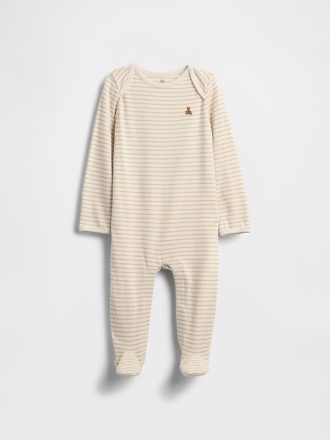 Baby First Favorites Jednoczęściowy ubranko Brannan Bear z bawełny organicznej