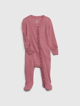Baby First Favorites TinyRib Jednoczęściowy kombinezon ze stopkami