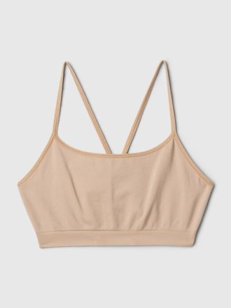 Bezszwowy biustonosz typu racerback
