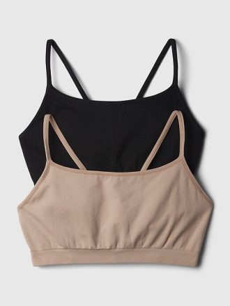 Bezszwowy biustonosz typu racerback (opakowanie 2 szt.)