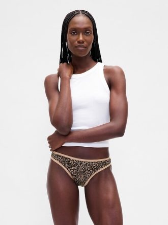 Bikini z organicznej bawełny stretch