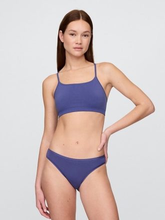Bikini z organicznej bawełny stretch