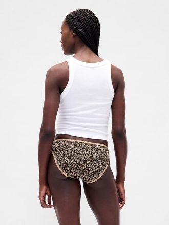Bikini z organicznej bawełny stretch