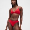 Bikini z organicznej bawełny z rozciągliwą grafiką