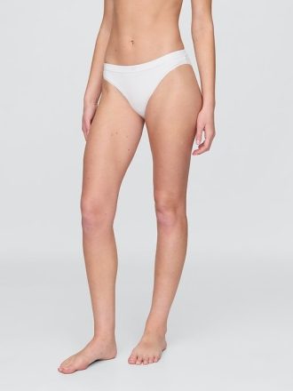 Bikini z organicznej bawełny z rozciągliwą grafiką