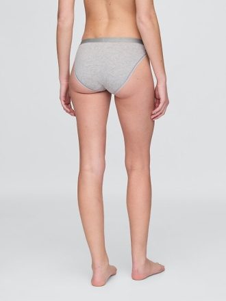 Bikini z organicznej bawełny z rozciągliwą grafiką