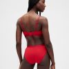 Bikini z organicznej bawełny z rozciągliwą grafiką
