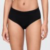Bikini z wysokim stanem z organicznej bawełny stretch