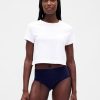 Bikini z wysokim stanem z organicznej bawełny stretch Bikini z wysokim stanem z organicznej bawełny stretch