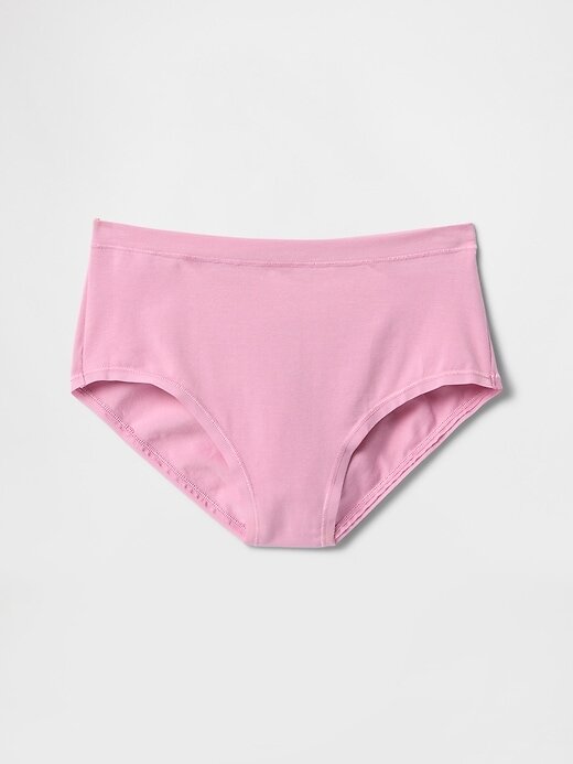 Bikini z wysokim stanem z organicznej bawełny stretch Bikini z wysokim stanem z organicznej bawełny stretch
