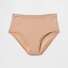 Bikini z wysokim stanem z organicznej bawełny stretch