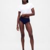 Bikini z wysokim stanem z organicznej bawełny stretch Bikini z wysokim stanem z organicznej bawełny stretch
