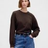 Bluza Vintage Soft Crop z bawełny organicznej