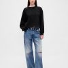 Bluza Vintage Soft Crop z bawełny organicznej