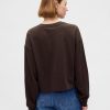Bluza Vintage Soft Crop z bawełny organicznej