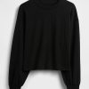 Bluza Vintage Soft Crop z bawełny organicznej