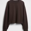 Bluza Vintage Soft Crop z bawełny organicznej