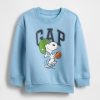 Bluza Vintage Soft z logo Snoopy dla niemowląt i małych dzieci