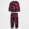 Bluza VintageSoft Firetruck dla niemowląt i małych dzieci