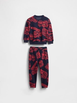 Bluza VintageSoft Firetruck dla niemowląt i małych dzieci