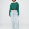 Bluza z grubego materiału French Terry
