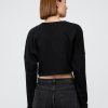 Bluza z grubego materiału French Terry