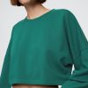 Bluza z grubego materiału French Terry