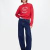 Bluza z grubego materiału frotté
