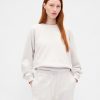 Bluza z grubego materiału frotté raglan