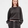 Bluza z grubego materiału frotté raglan
