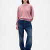 Bluza z grubego materiału frotté raglan