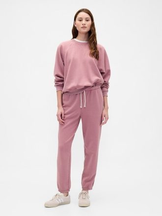 Bluza z grubego materiału frotté raglan
