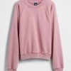 Bluza z grubego materiału frotté raglan