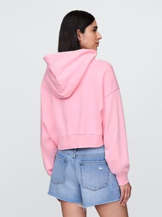 Bluza z kapturem French Terry Oversized Crop
