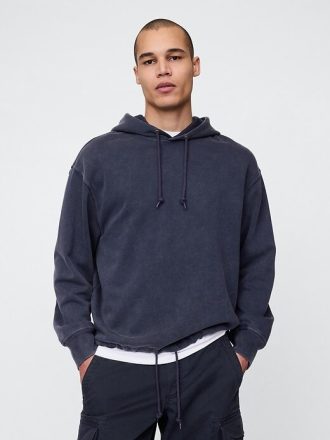 Bluza z kapturem Gap Heavyweight French Terry z logo