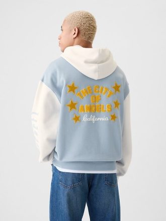 Bluza z kapturem Gap Los Angeles City z logo