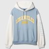 Bluza z kapturem Gap Los Angeles City z logo