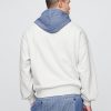 Bluza z kapturem Gap × Malbon dla dorosłych z grubej tkaniny frotte z logo