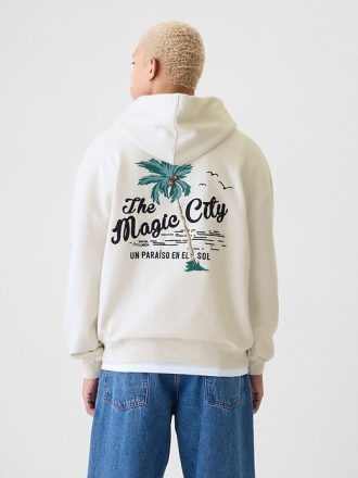 Bluza z kapturem Gap Miami City z logo