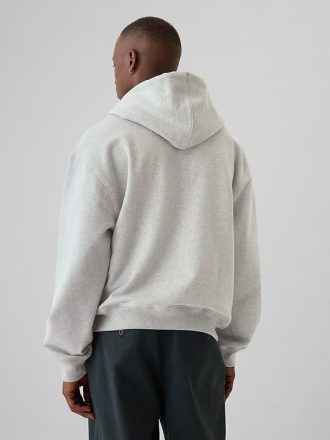 Bluza z kapturem Heavyweight Athletic Logo z zamkiem błyskawicznym