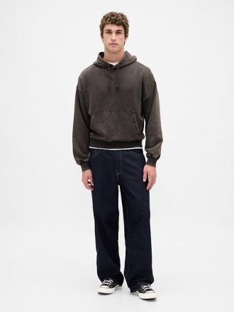 Bluza z kapturem Heavyweight Crop