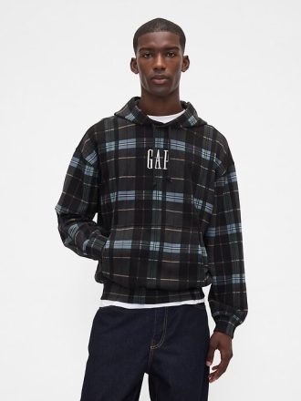 Bluza z kapturem i dużym logo
