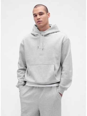 Bluza z kapturem i dużym logo