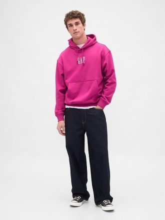 Bluza z kapturem i dużym logo