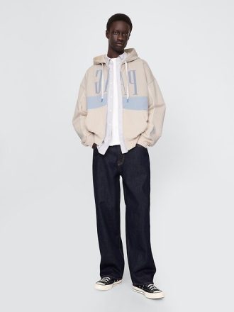 Bluza z kapturem i logo Gap × HFR marki Richfresh